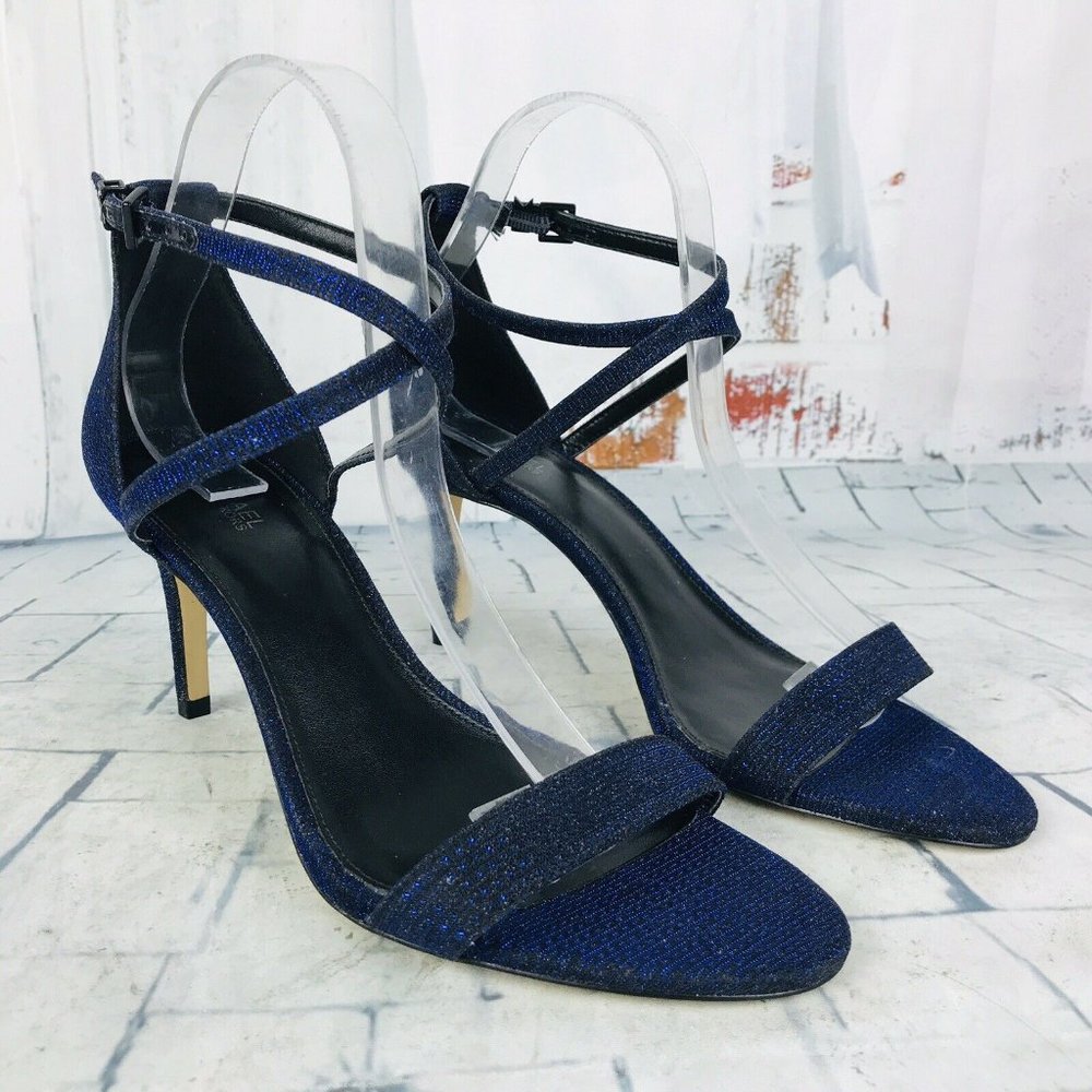 Michael by Michael Kors Strappy Stiletto Heels 9 - Picture 2 of 9